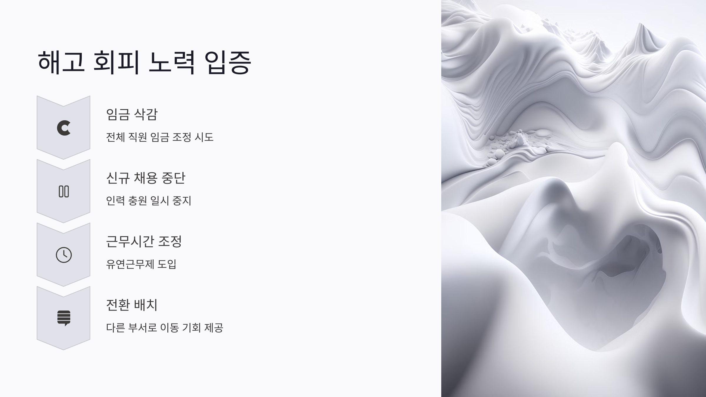 정리해고 대상자 선정 기준과 주의사항