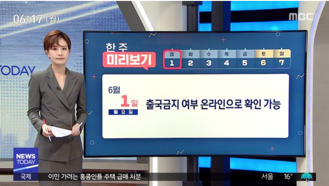 출국금지 여부 조회