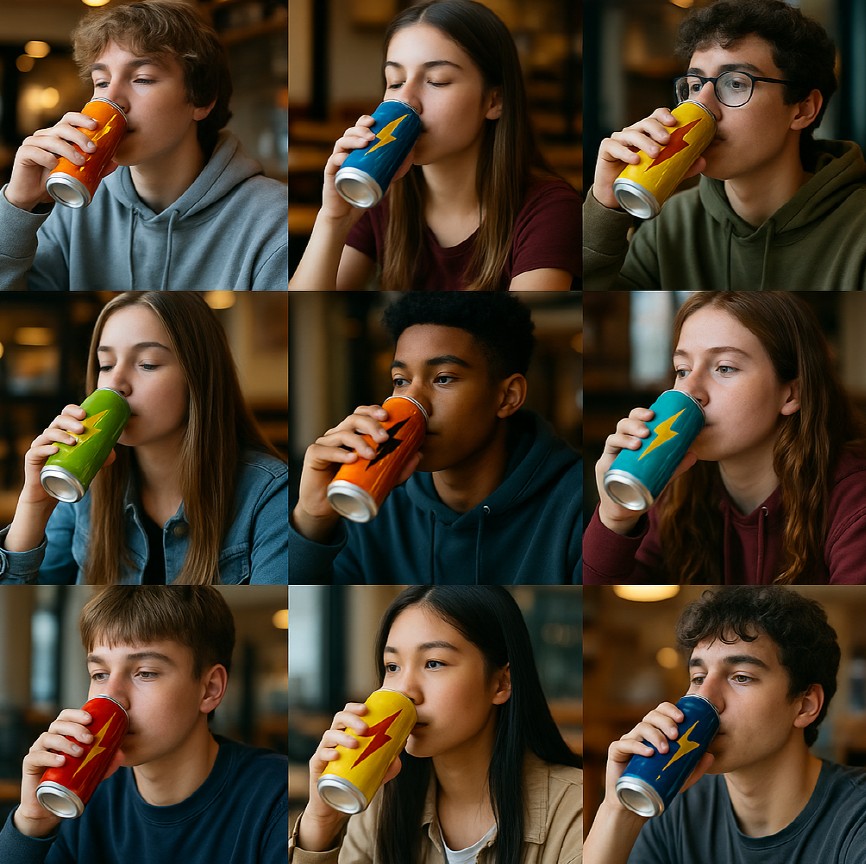 카페인 섭취 이미지