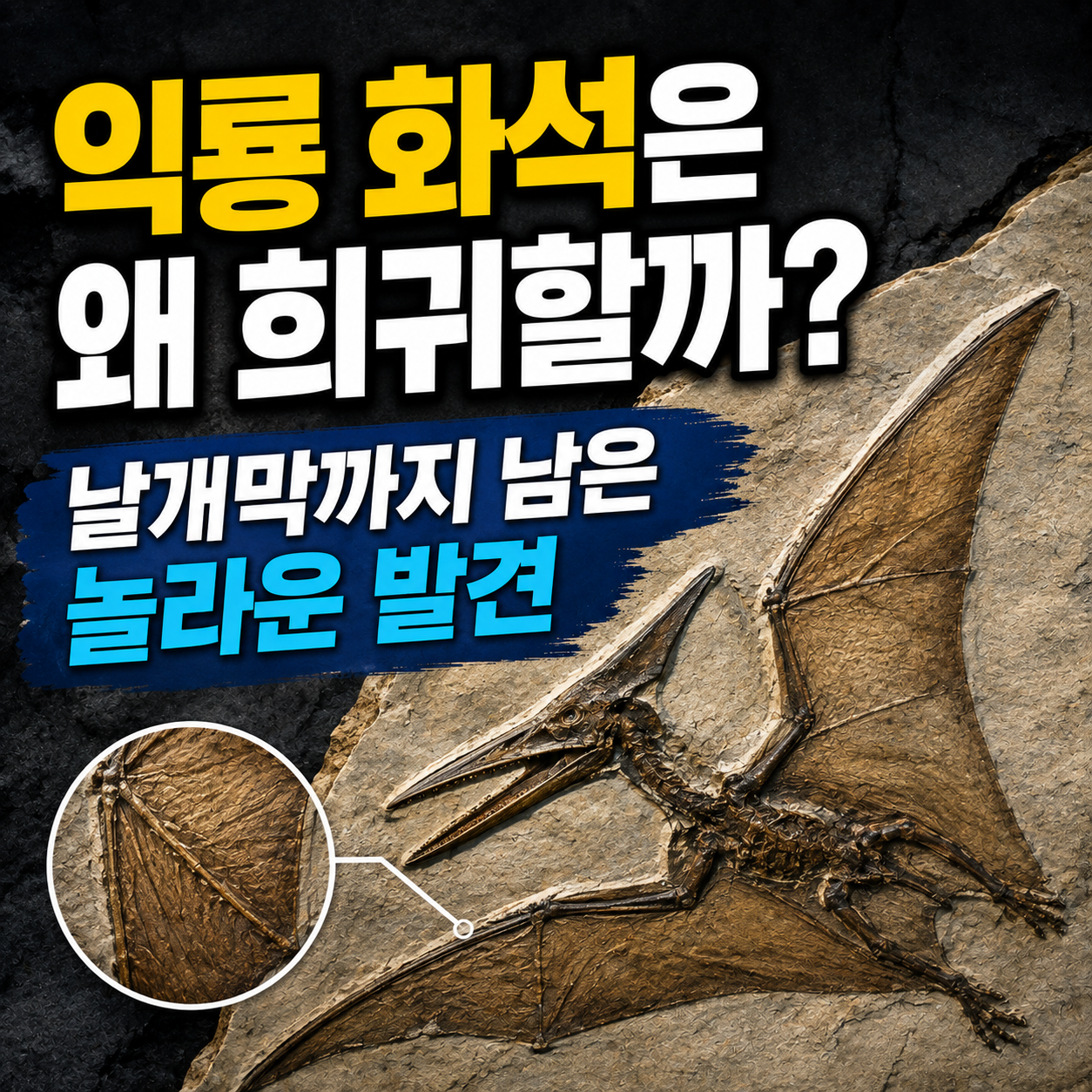 익룡 화석