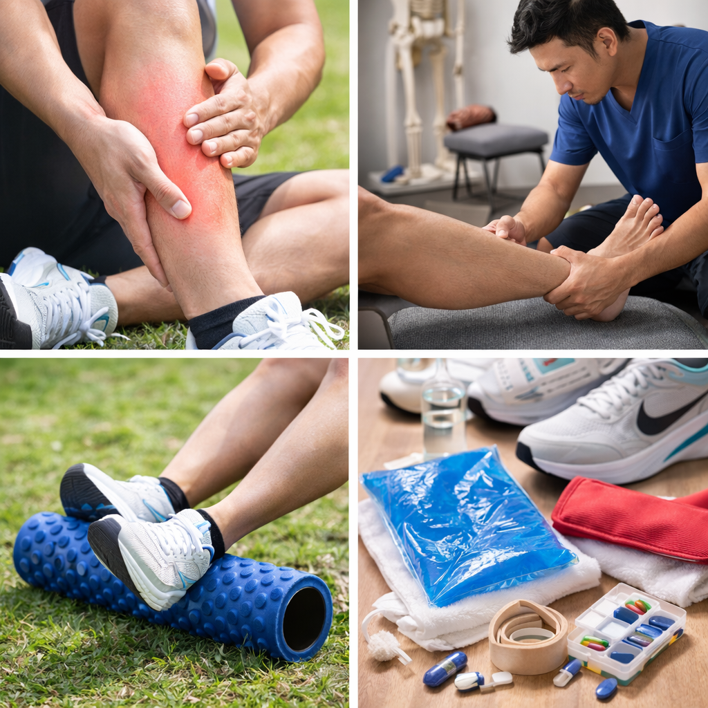 # 초보 러너 정강이 통증 (신스프린트 원인, 치료법, 예방법)