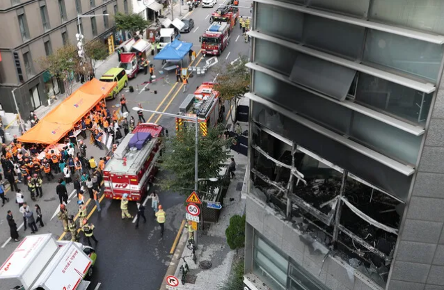 역삼동 방화 현장