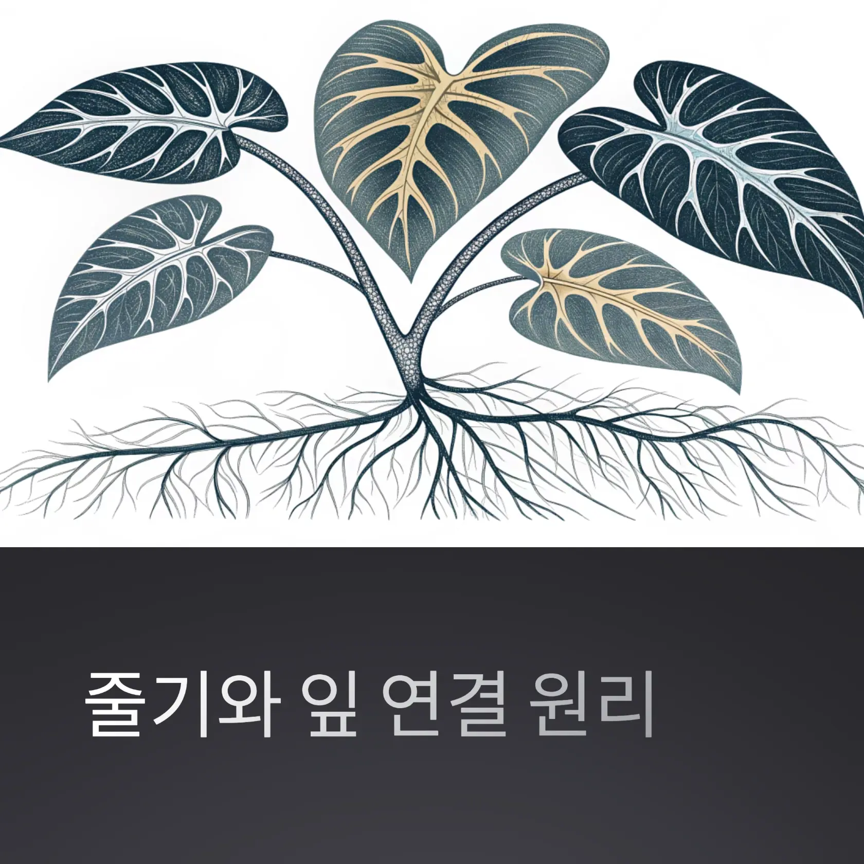 줄기와 잎 연결 원리 이해와 작동 방식