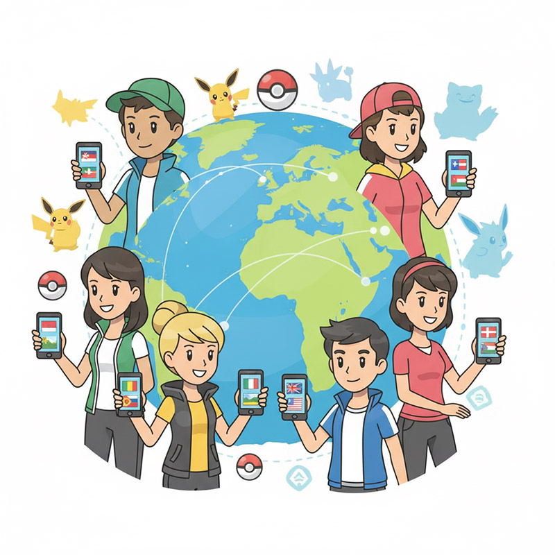 포켓몬고 해외 유저와 직접 교류한 경험담 - 실전 팁 & 주의사항