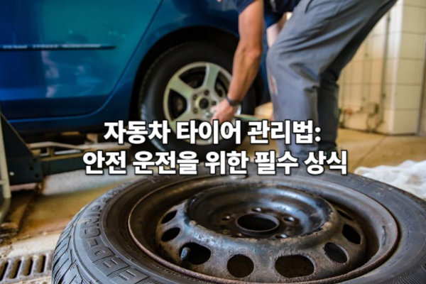 자동차 타이어 관리법: 안전 운전을 위한 필수 상식