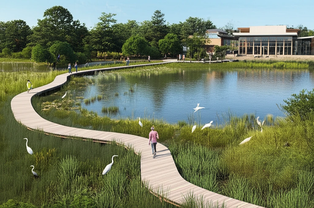 대전 갑천생태호수공원 2.7km 산책..