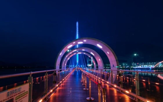 소양강스카이워크_야간