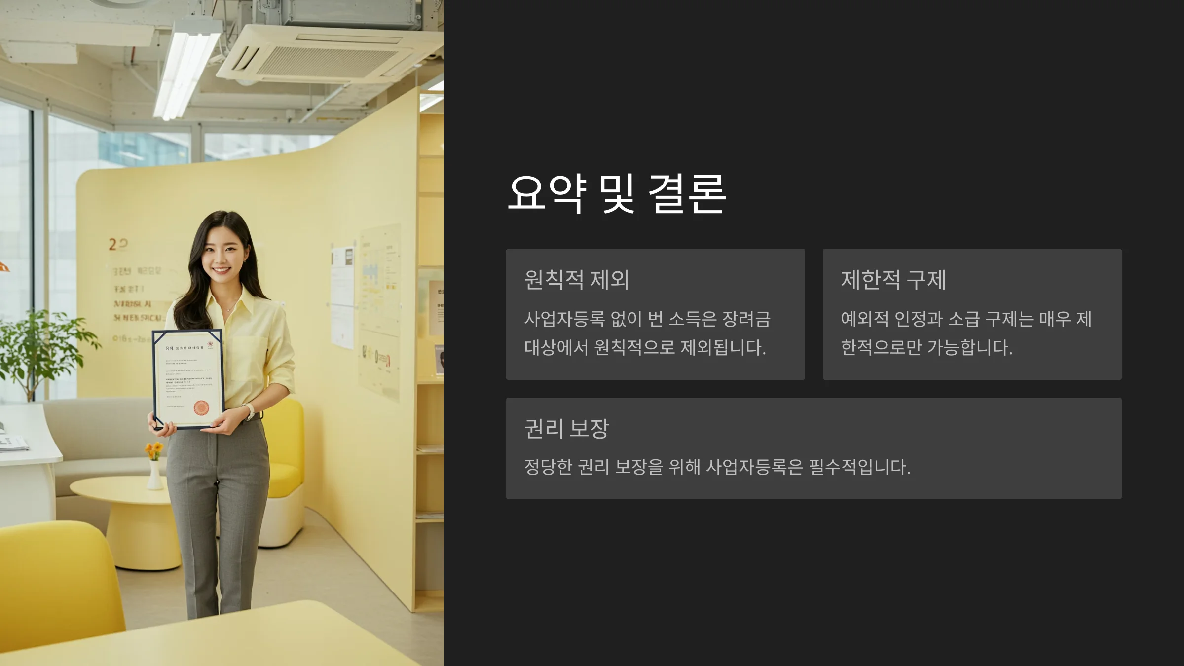 사업자등록 안 했을 때 근로장려금 수령액