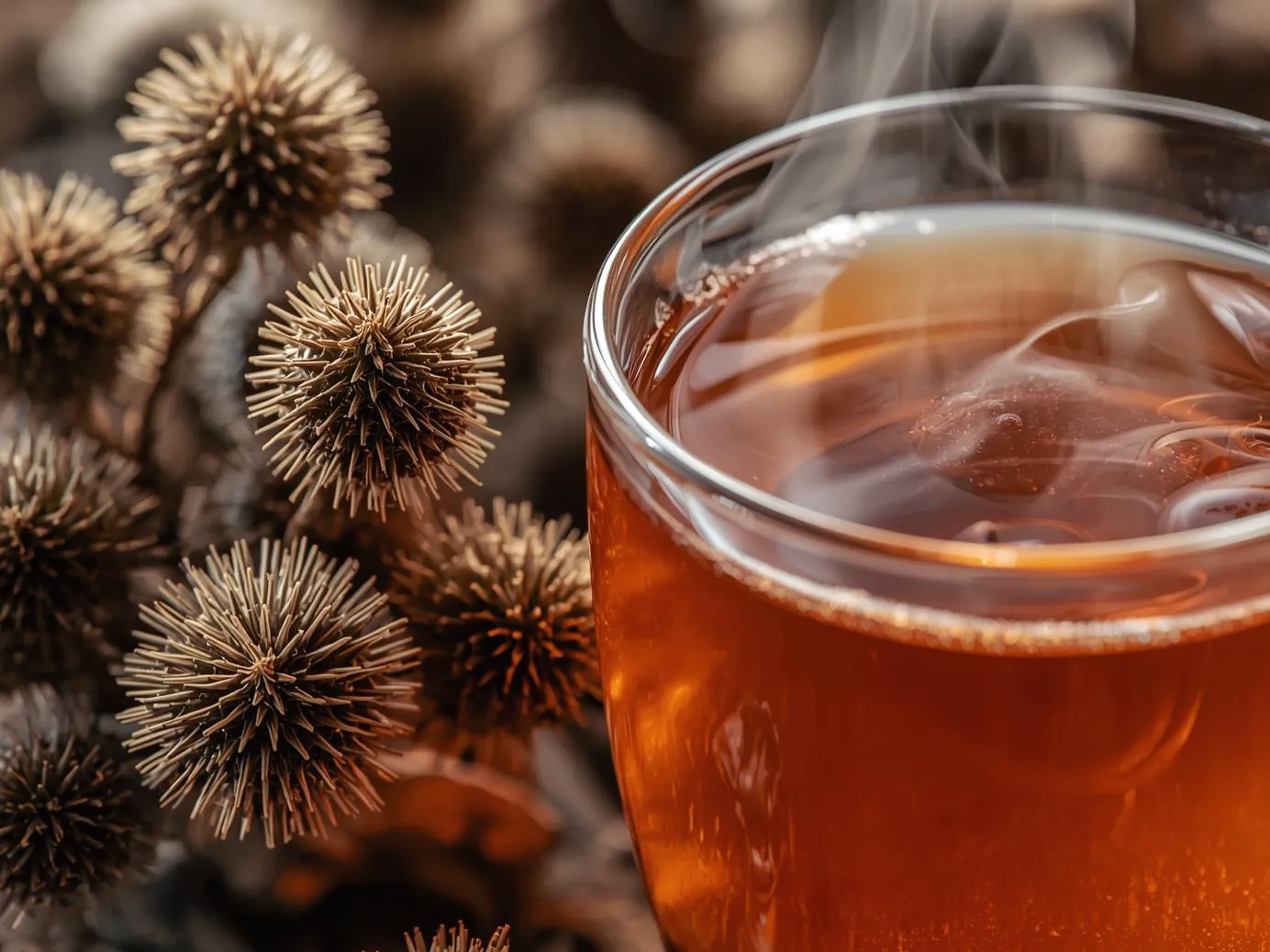 우엉차 항염성부 풍부