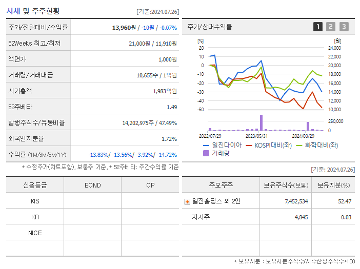 일진다이아_기업개요