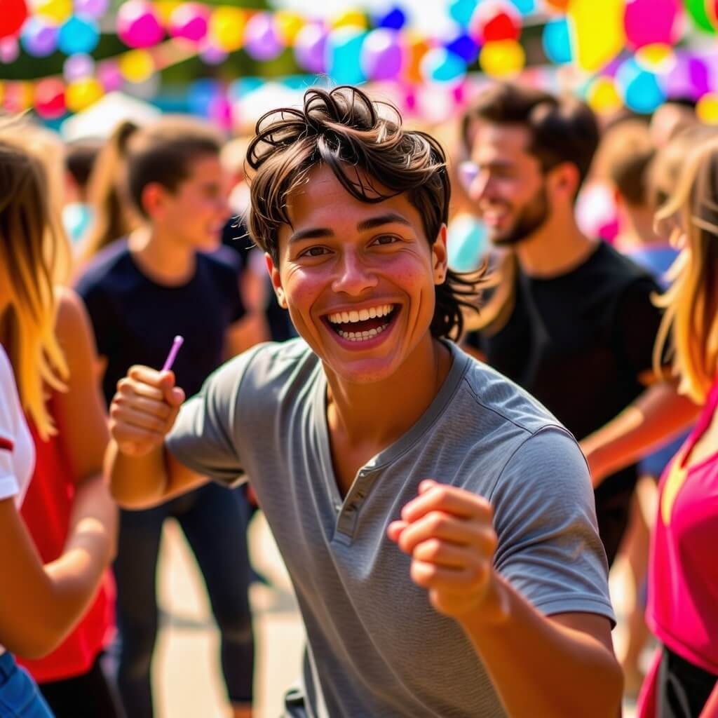 문화체육 활동을 통해 행복해 보이는 기초생활수급자의 표정.