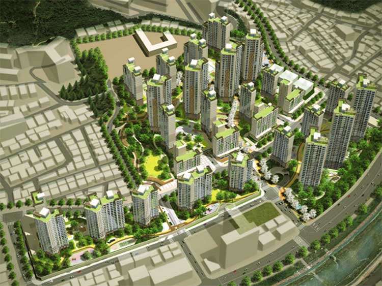 증산5구역 조감도