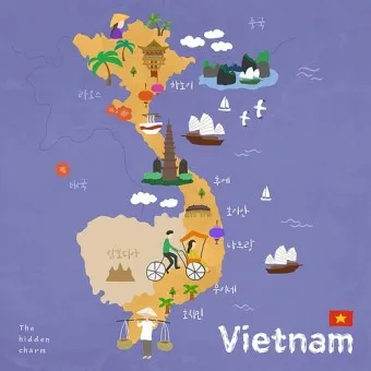 베트남지도 한글판 크게보기 푸꾸옥 나트랑 지도_16