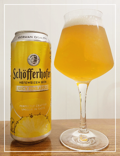 쉐퍼호퍼 파인애플 헤페바이젠 맥주