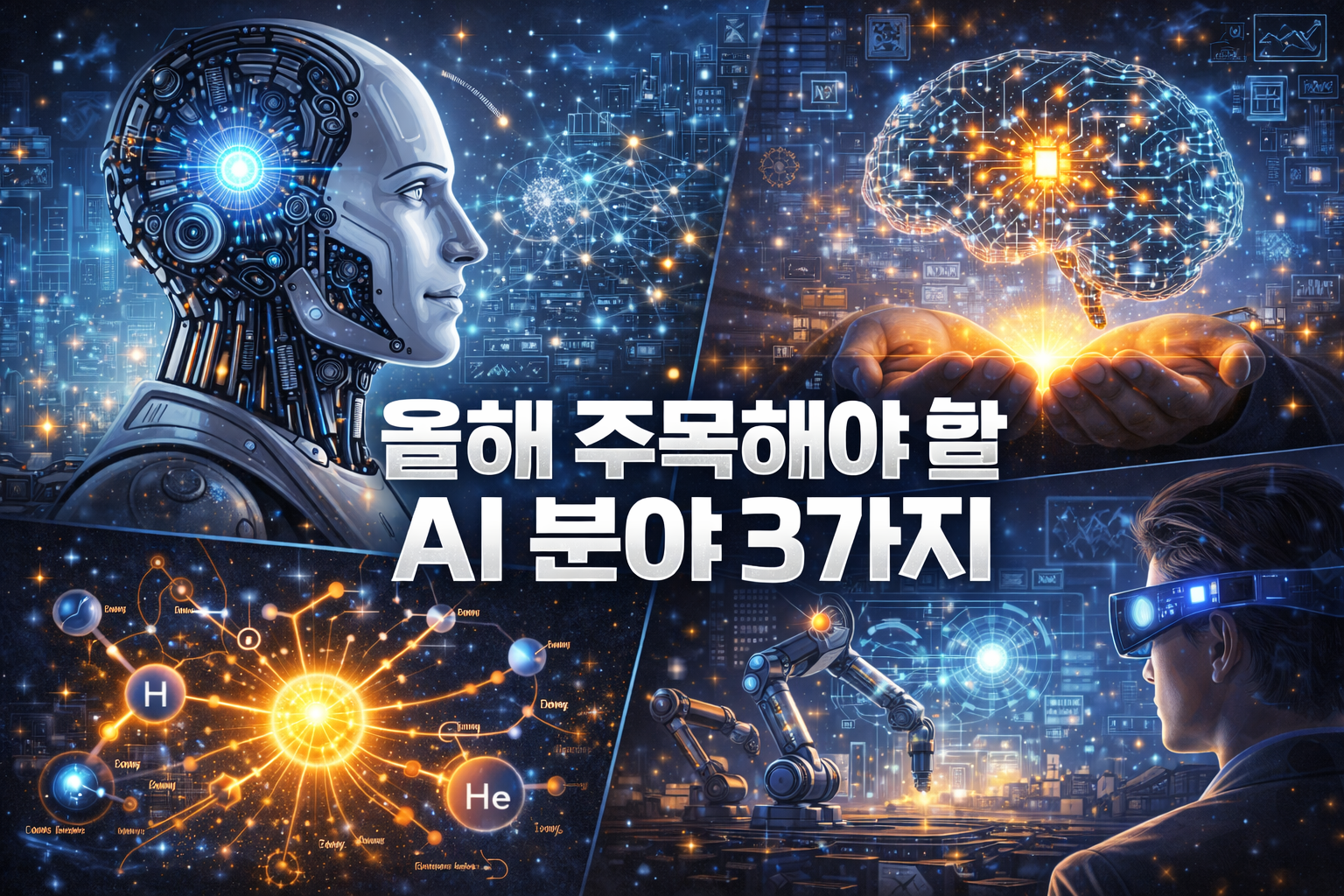 올해 주목해야 할 AI 분야 3가지 이미지