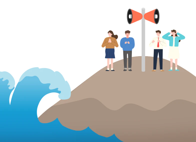 지진해일 발생시 대피 요령