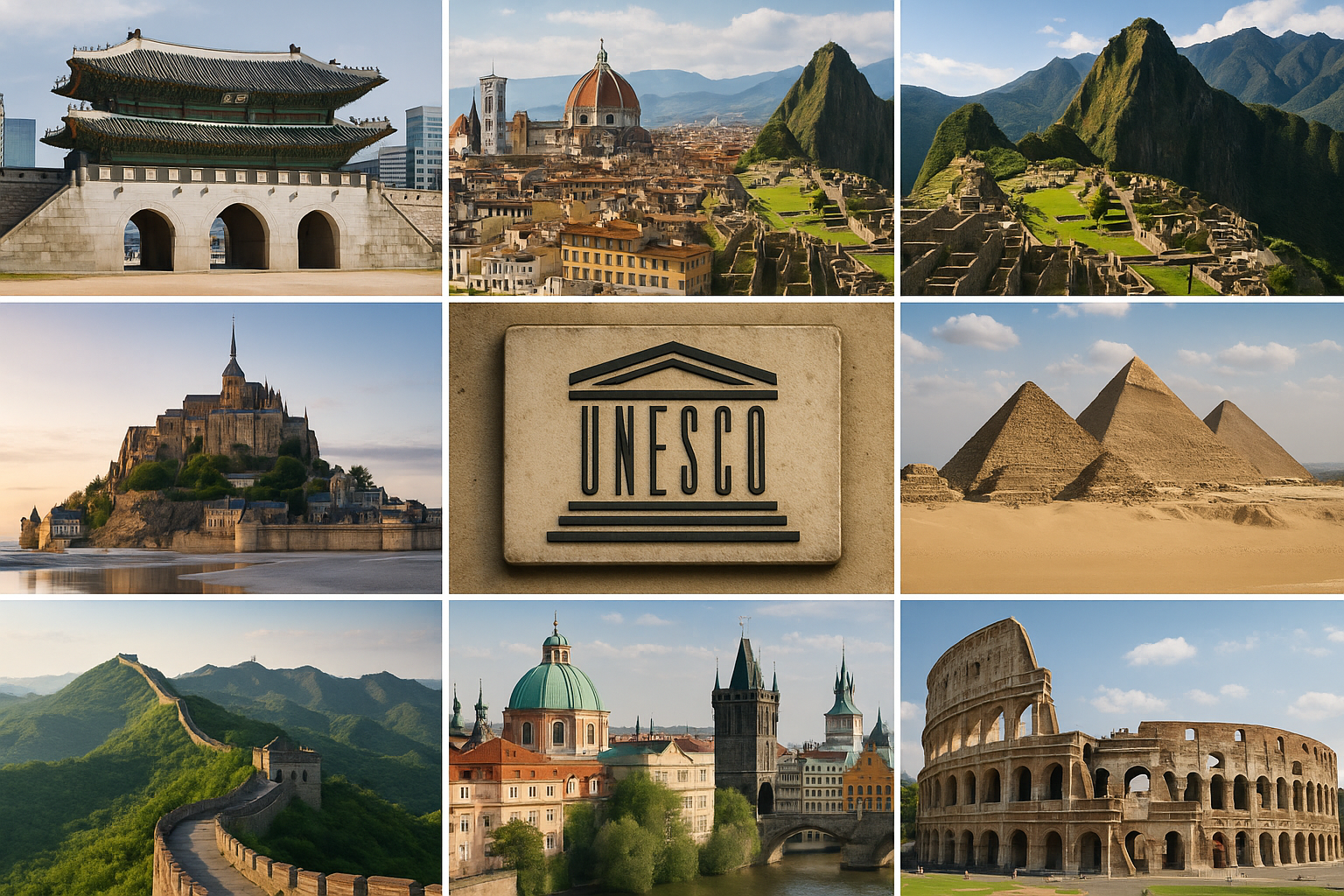 인문학 여행가 추천 유네스코 코스(역사, 건축, 문화)