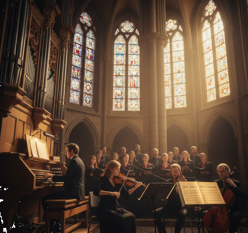 바흐의 칸타타 BWV147 관련 그림