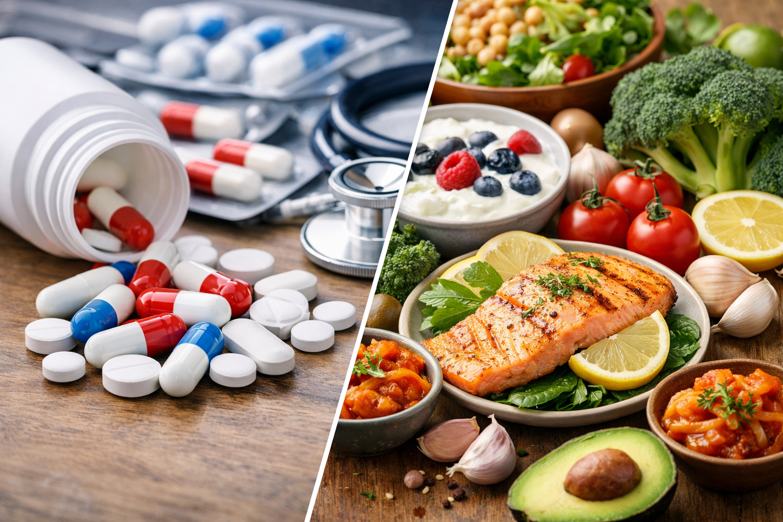 항생제와 음식 궁합