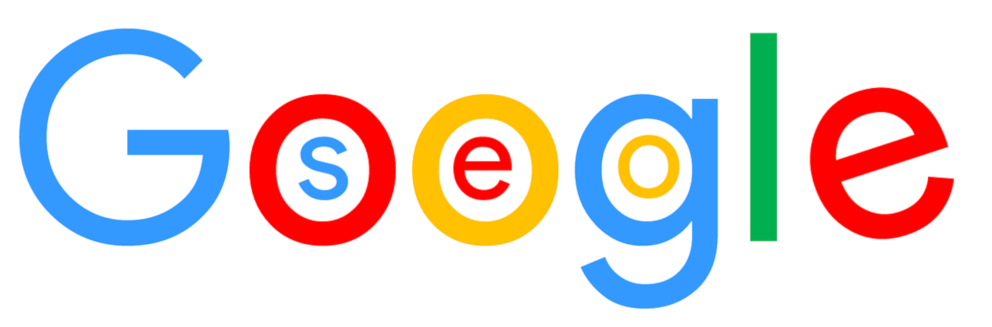 구글 로고와 SEO가 병합된 이미지