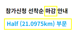 2024 서울 하프 마라톤