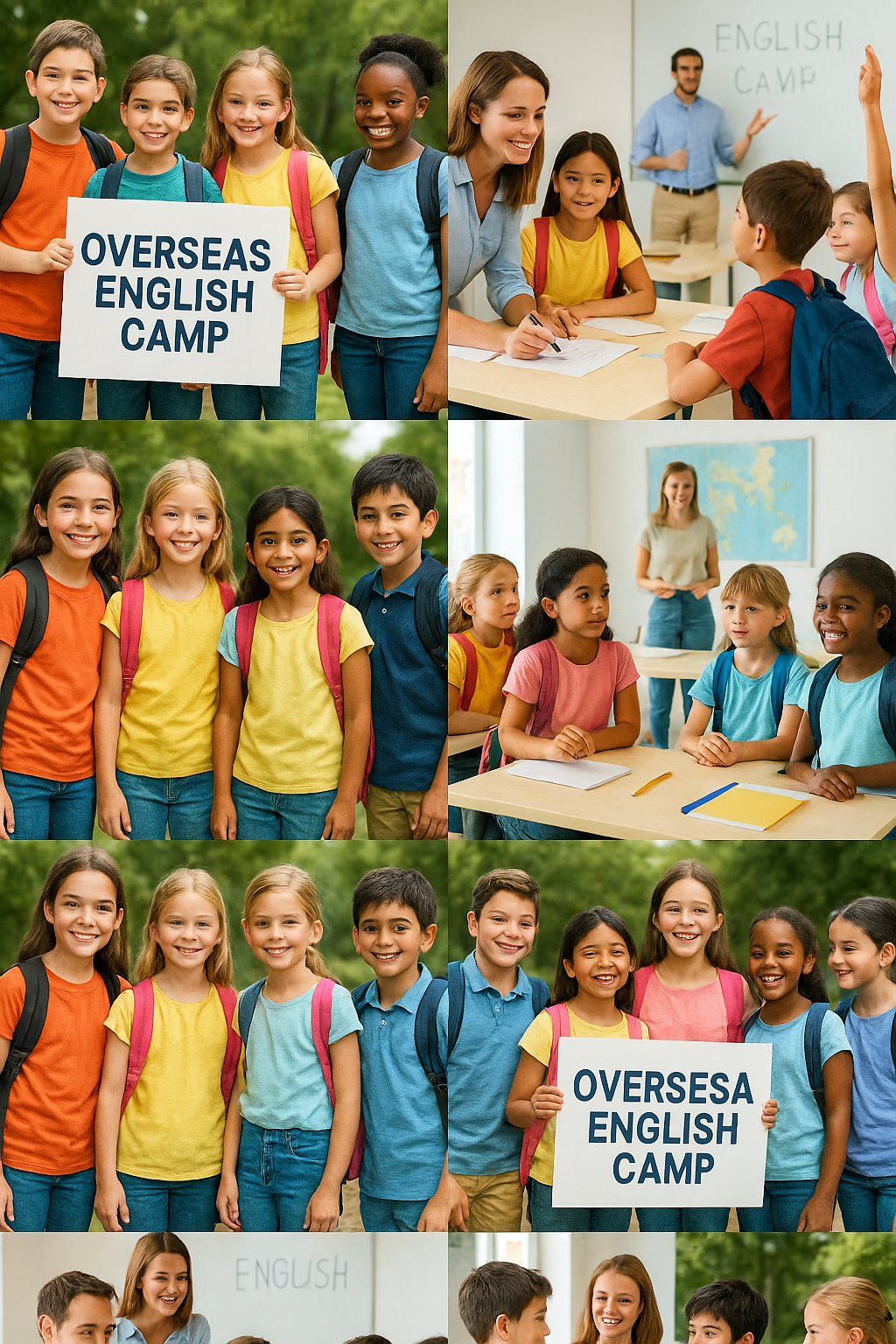 츠등 해외 영어캠프 비교