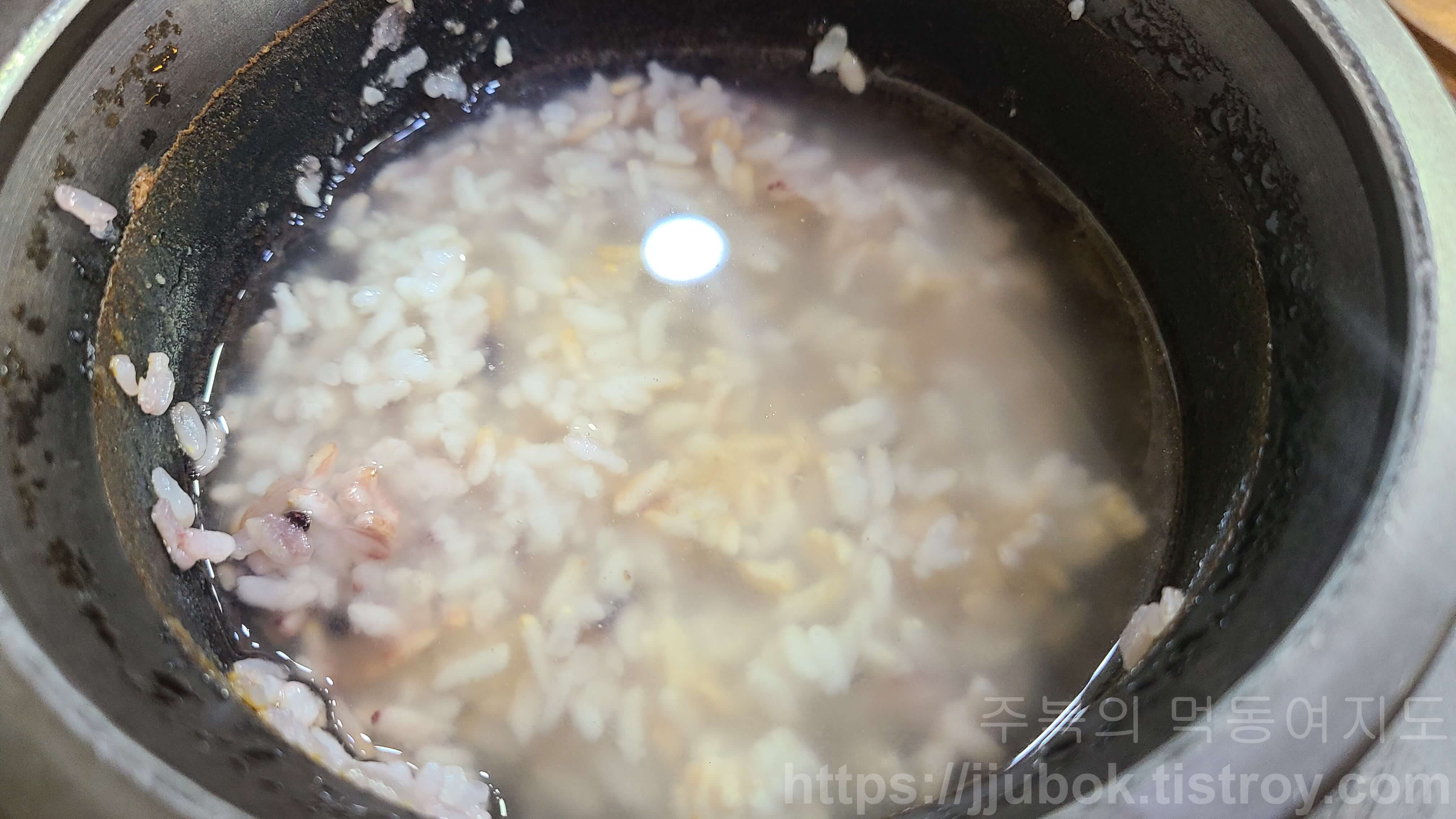 계산동-산해진미-숭늉