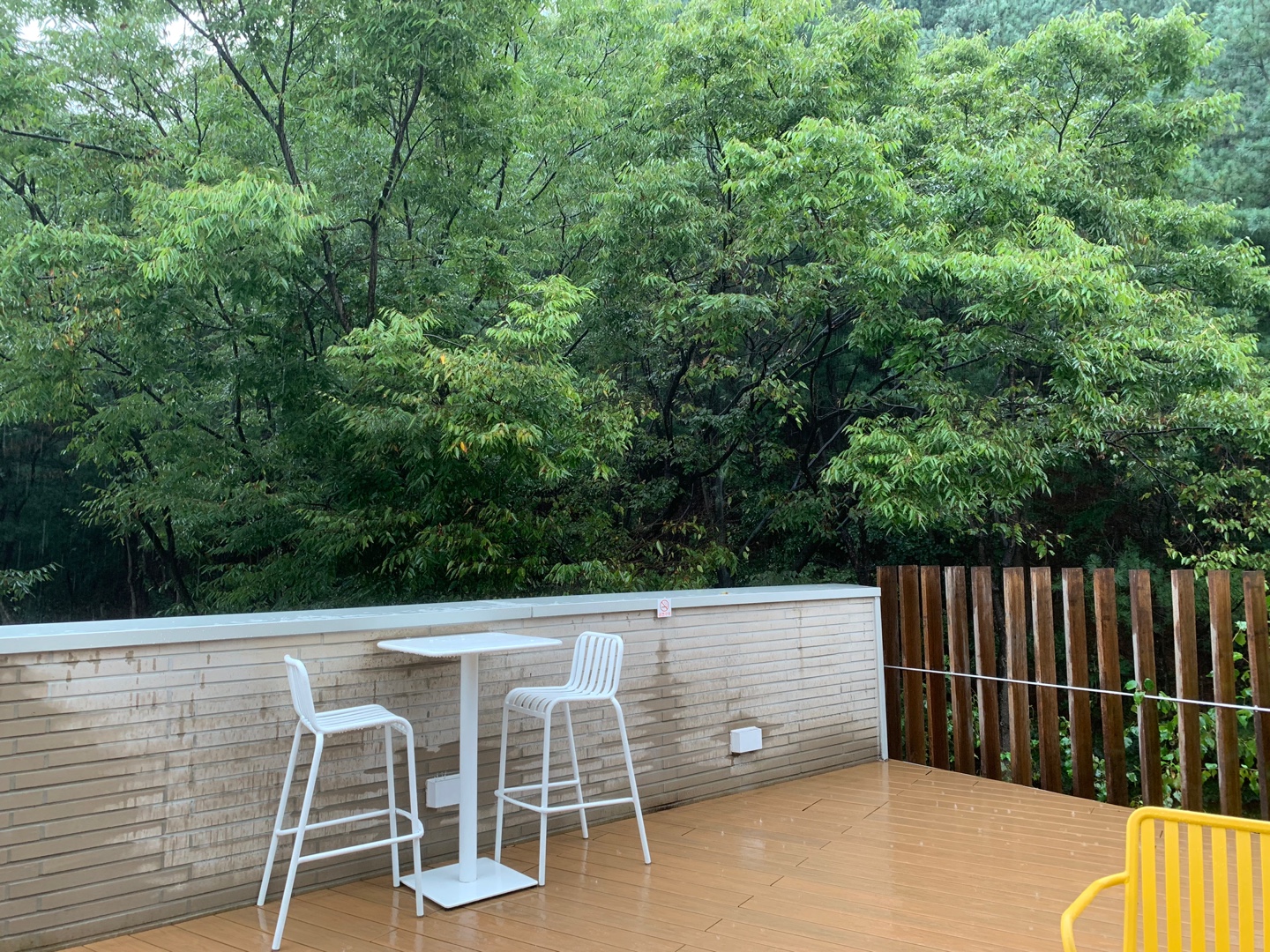 동탄 카페인중리 2층 야외