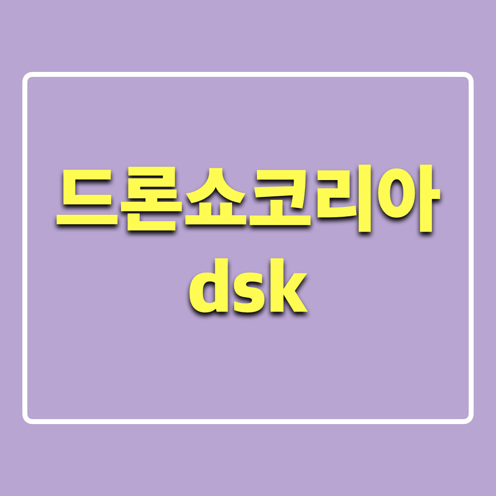 DSK_드론쇼코리아