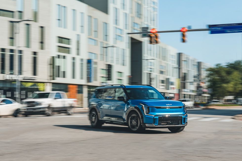 기아 EV9 외부디자인