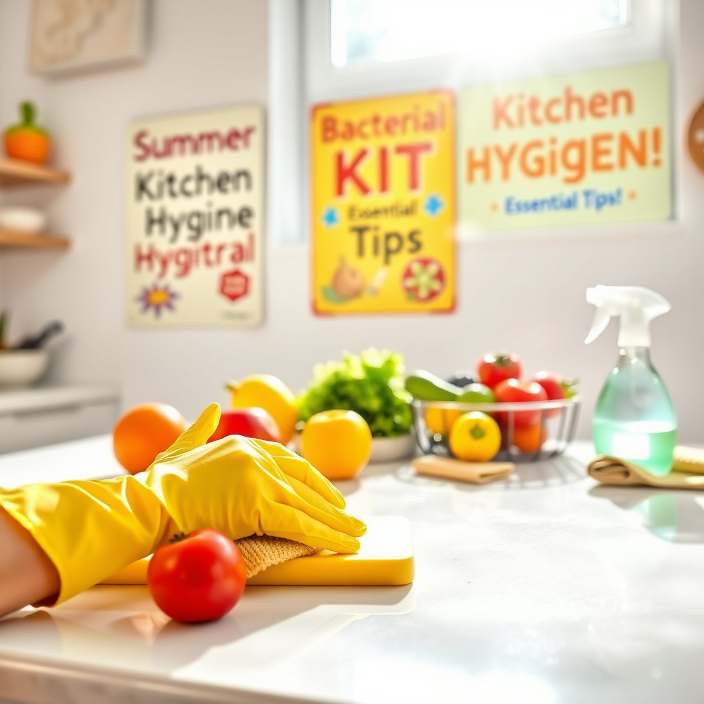 습하고 더운 여름철에는 주방이 세균 번식의 온상이 되기 쉽다는 사실, 알고 계셨나요? 눅눅한 실내 공기와 음식물 찌꺼기가 만나면 식중독균이 기하급수적으로 늘어날 수 있습니다. 깨끗해 보이는 주방도 현미경으로 보면 수많은 세균이 살고 있을 수 있기에, 특히 여름에는 철저한 주방 위생 관리가 필수예요. 우리 가족의 건강과 안전을 위해 **여름철 주방 위생 관리법**에 대해 자세히 알아보고, 세균 없는 깨끗한 주방을 만드는 노하우를 공개할게요!