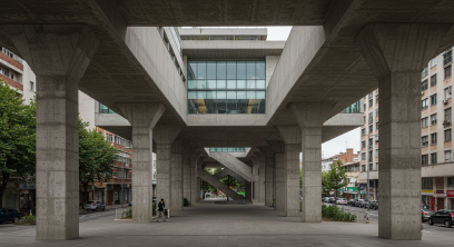 필로티 구조 건축물