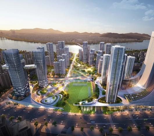 잠실 주공 5단지 재건축 조감도