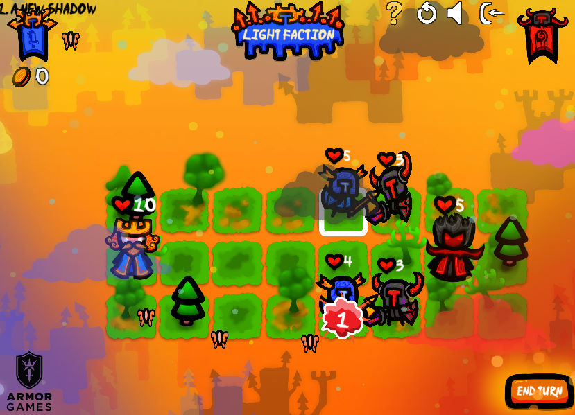 포 더 킹 (For the King) 플레이화면