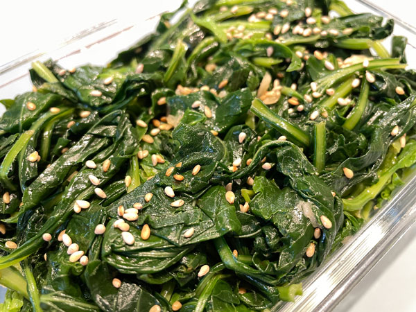 취나물 무침하는 방법 완성, 플레이팅, 맛 설명