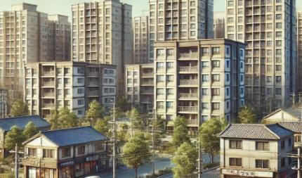 지방vs서울 투자,지방 아파트 모습