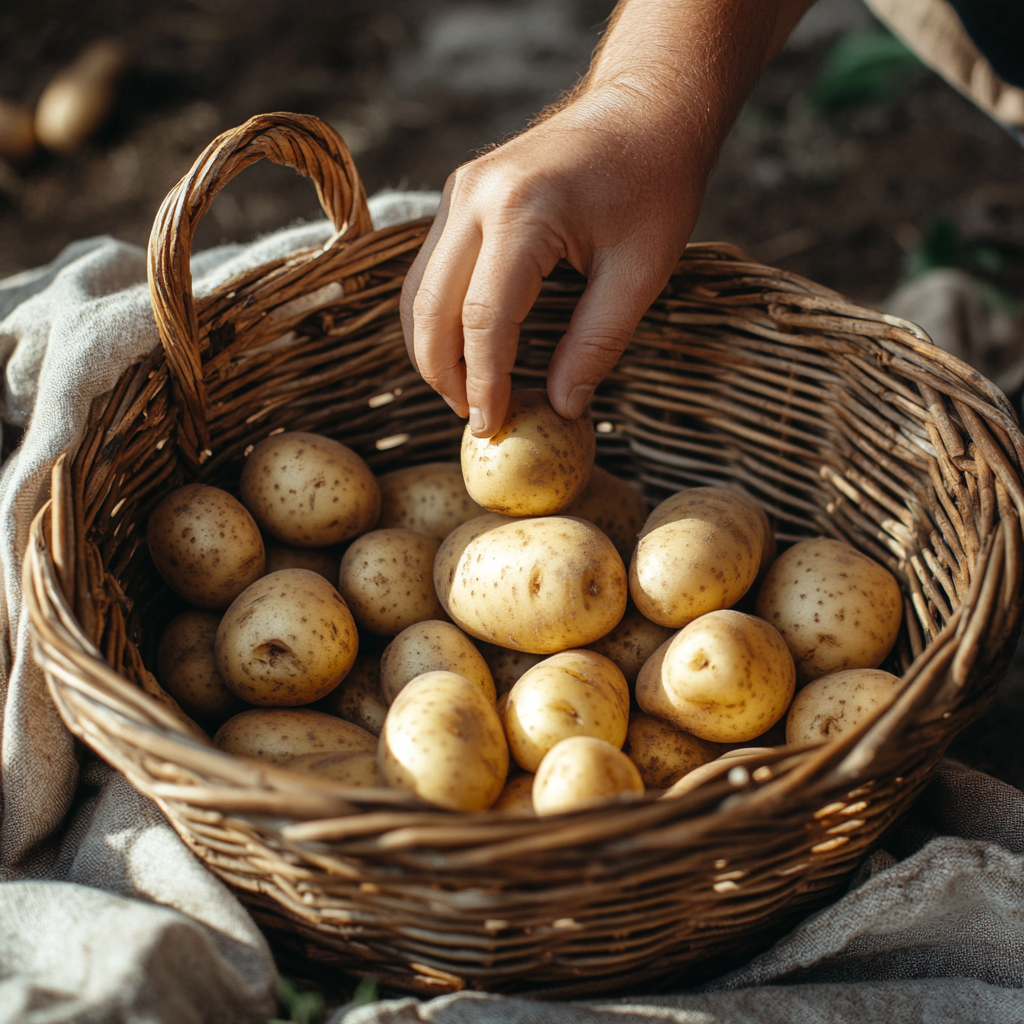 감자 수확 시기