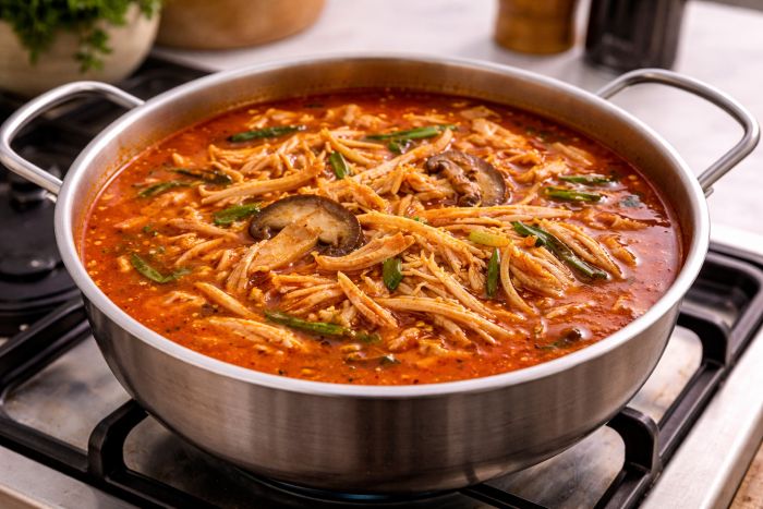 칼칼한 닭개장 레시피