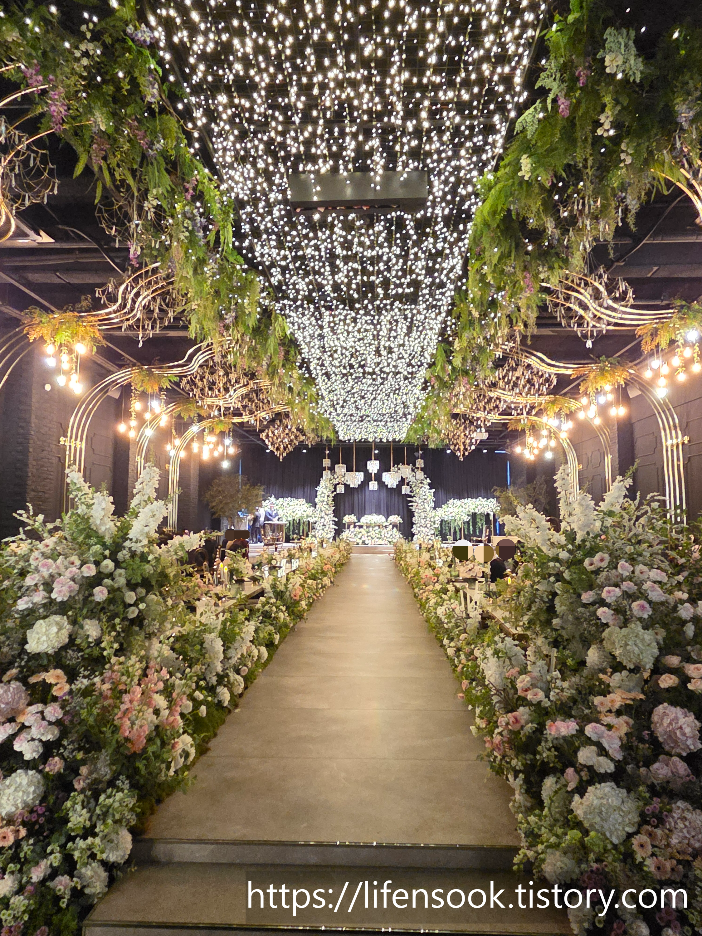 그랜드하우스 웨딩 7층 웨딩홀 내부 1