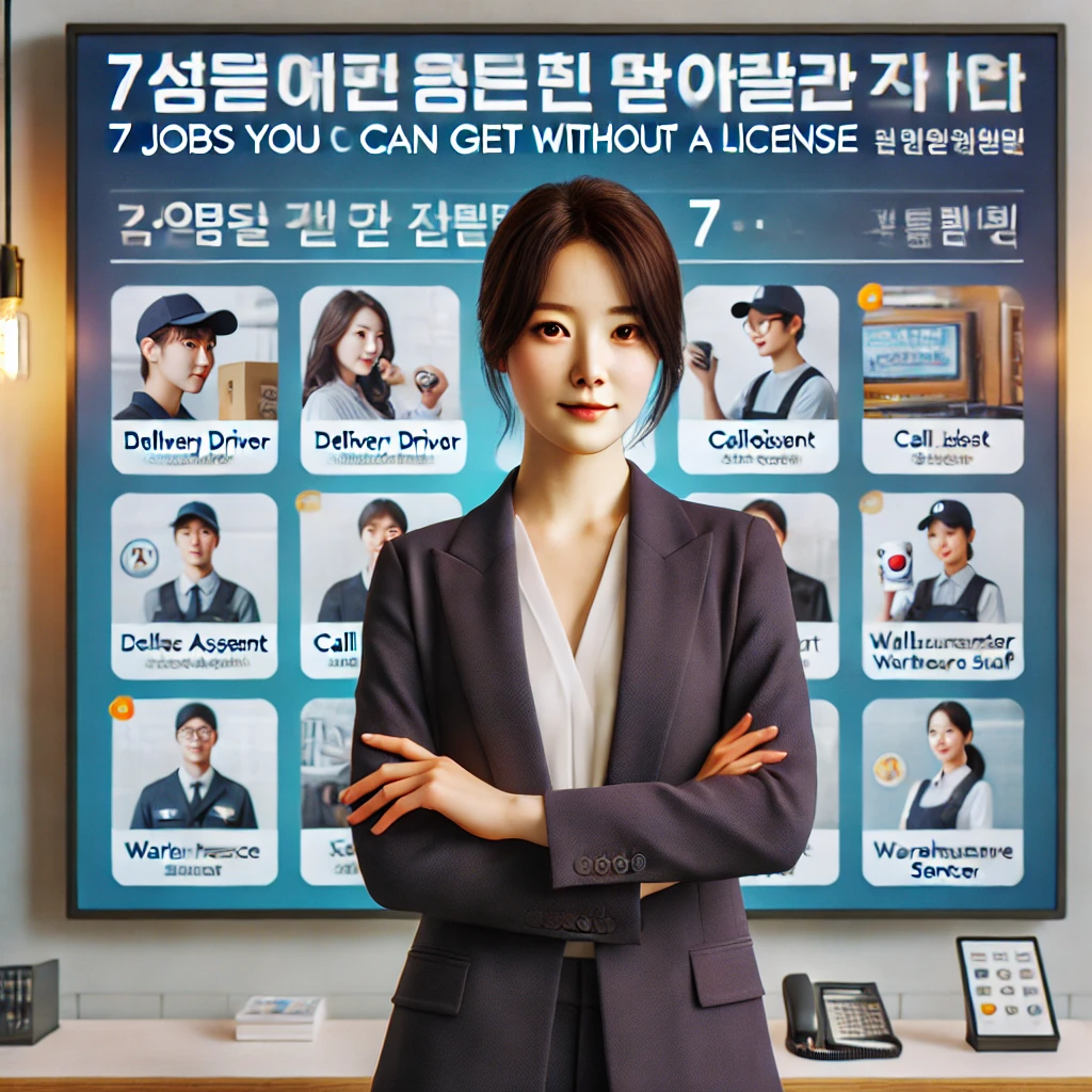 자격증 없이 취업 가능한 직업 7가지 ❘ 무스펙으로도 시작할 수 있는 현실 직업들