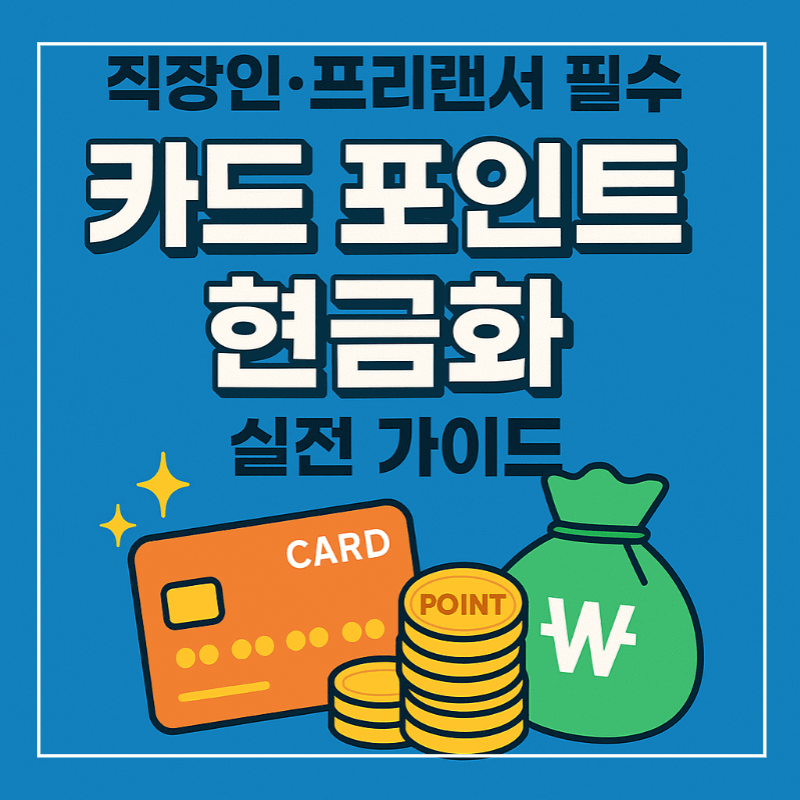 카드 포인트 현금화 가이드