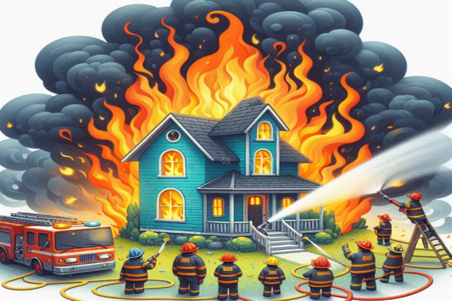 플래시 오버 현상 스틸컷4