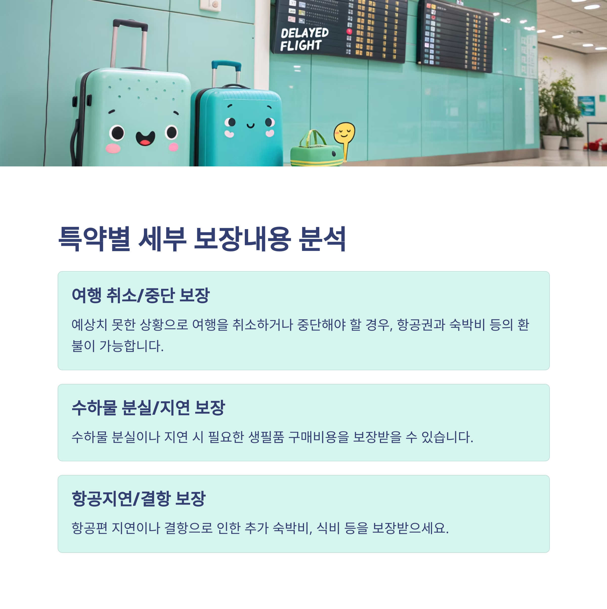 🎯 특약별 세부 보장내용 분석