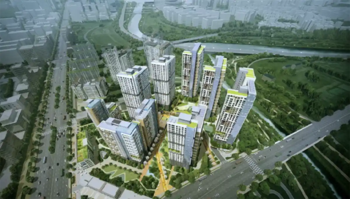 대치싸용1차-아파트-재건축-1072세대-조감도