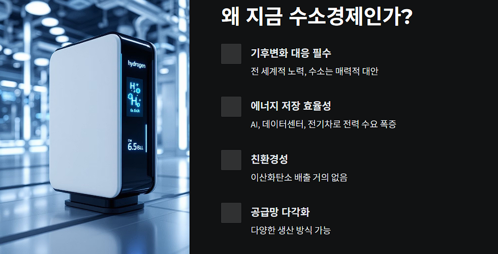 왜 지금 수소경제인가?