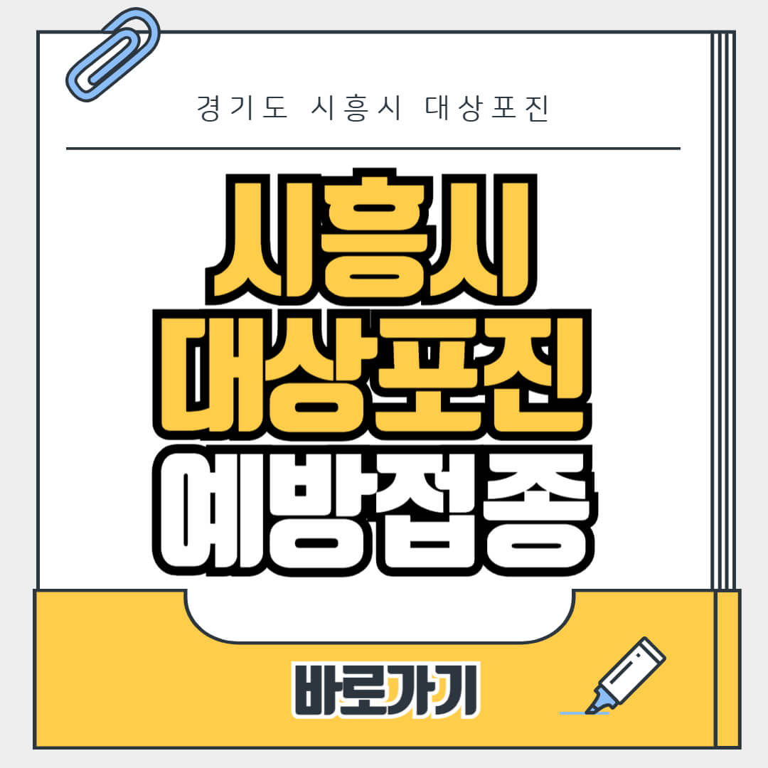 경기도 시흥시 대상포진 무료 예방접종, 병원, 가격비교, 싼곳, 백신, 비용지원, 신청방법