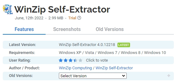 WinZip-Self-Extractor