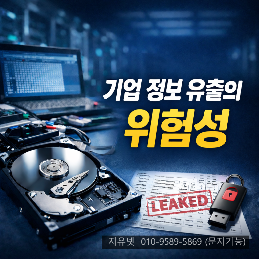 하드디스크 데이터 복구 사례로 보는 기업 정보 유출의 위험성