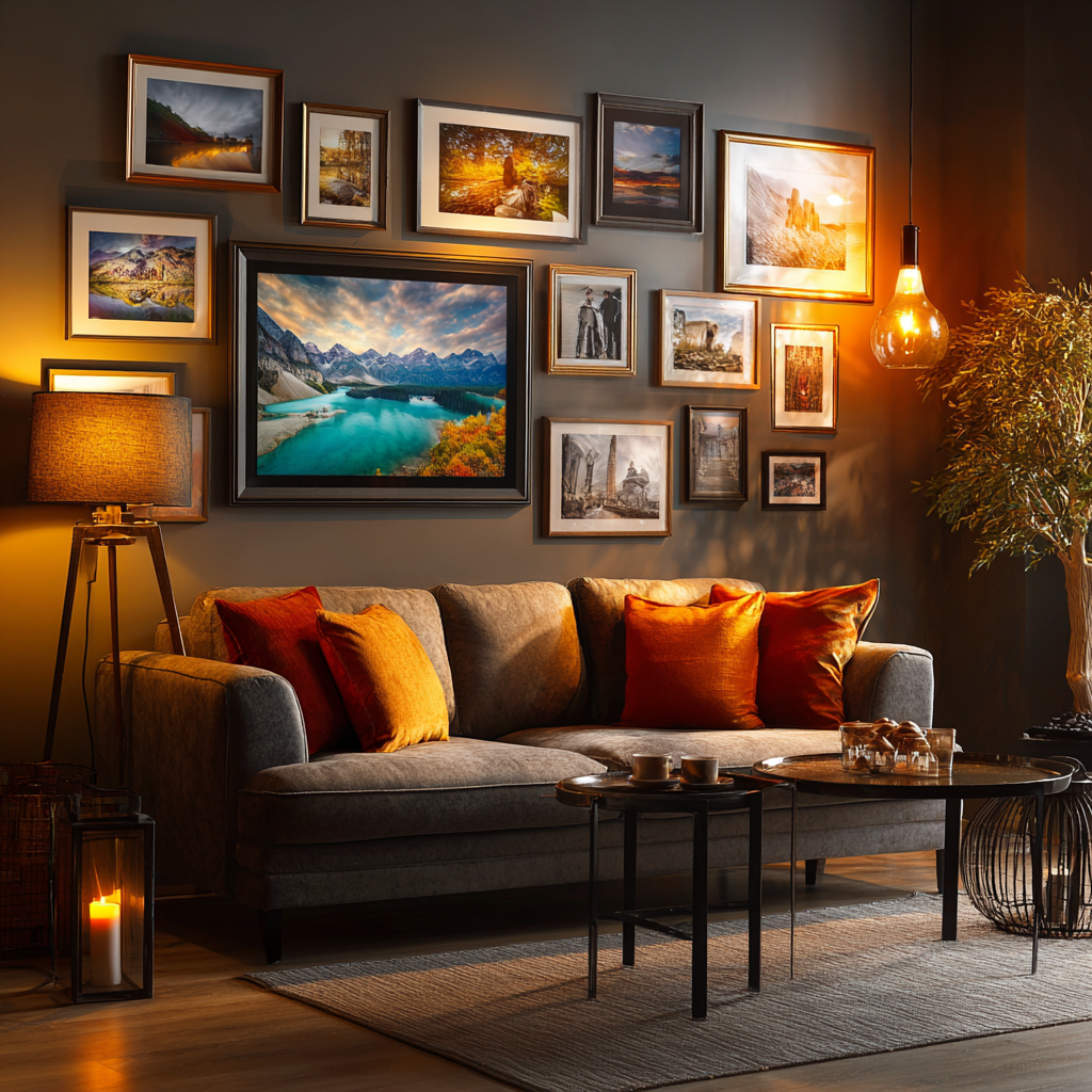 거실 액자