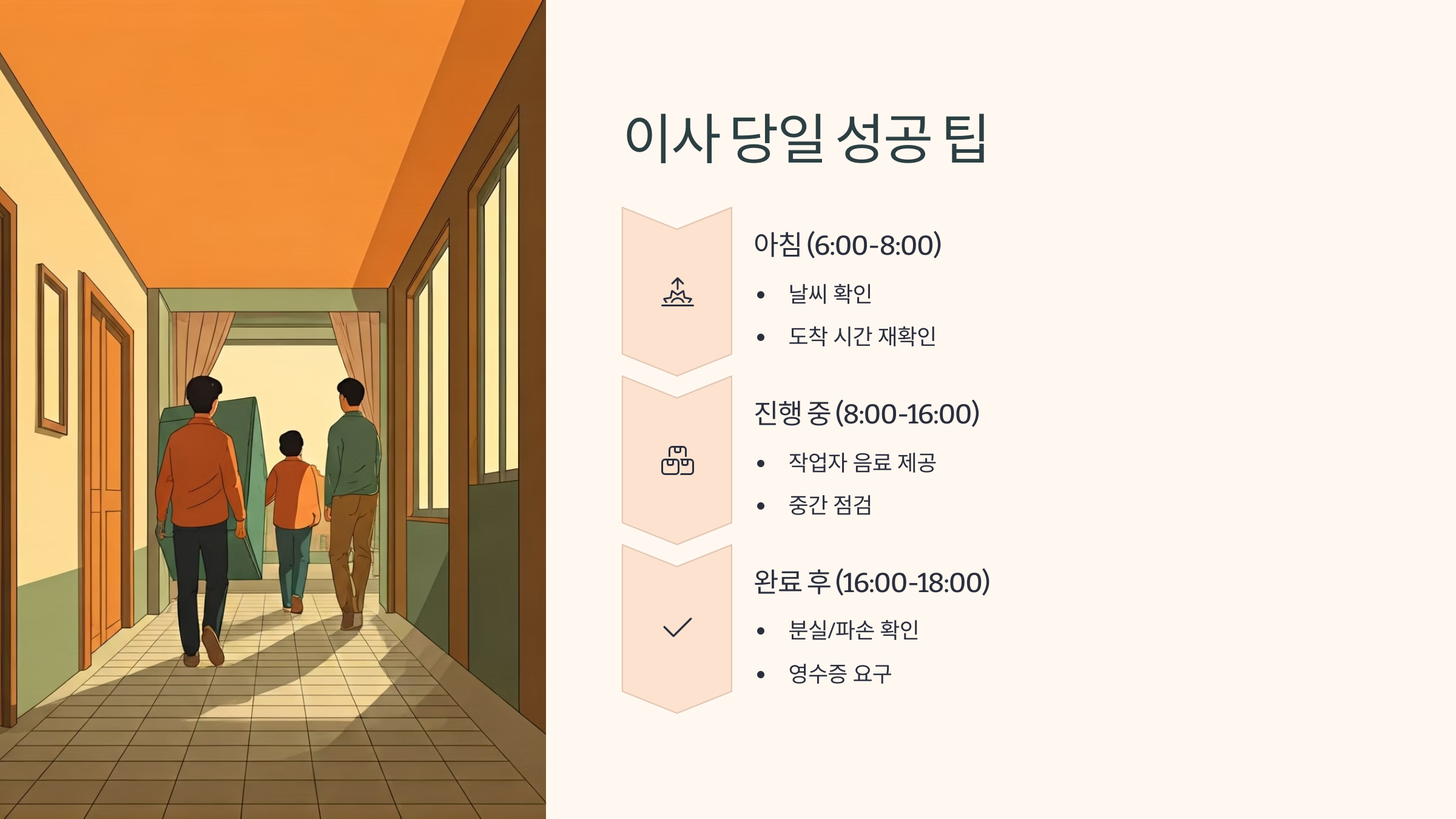 광교 이삿짐센터 이사순서